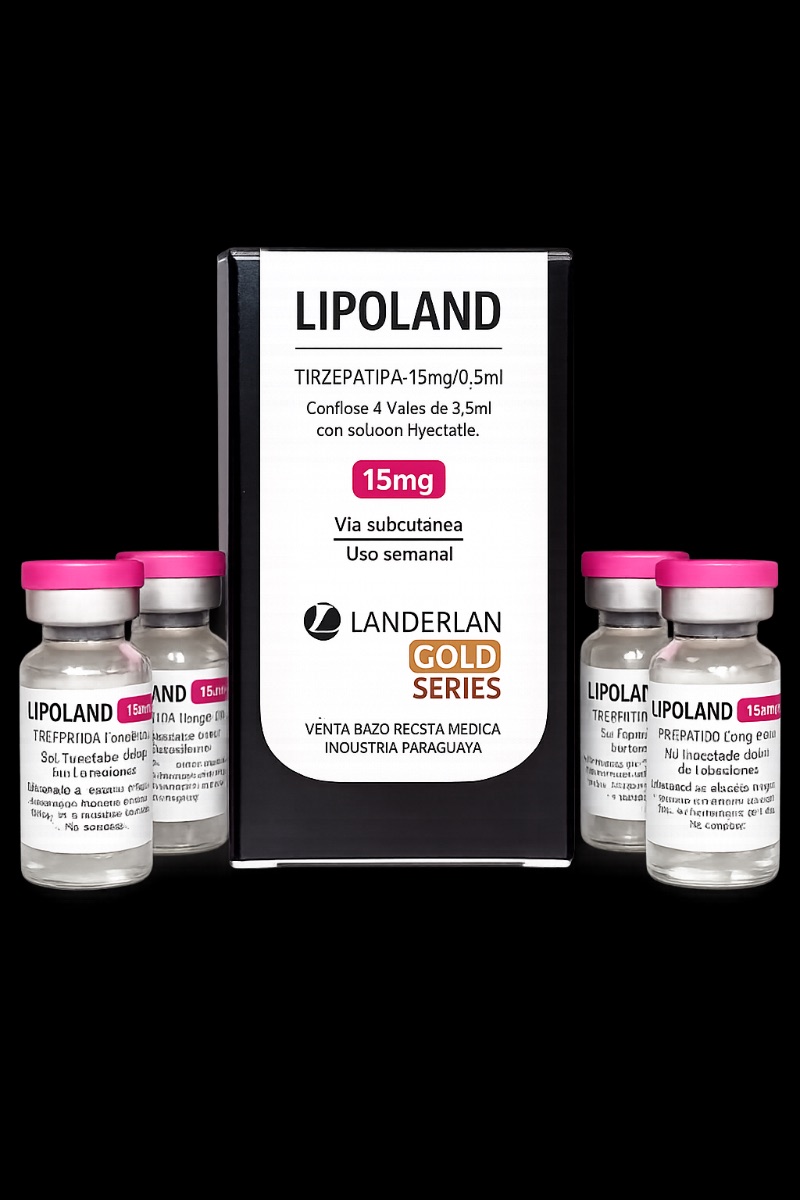 Lipoland 15mg — 4 Ampolas